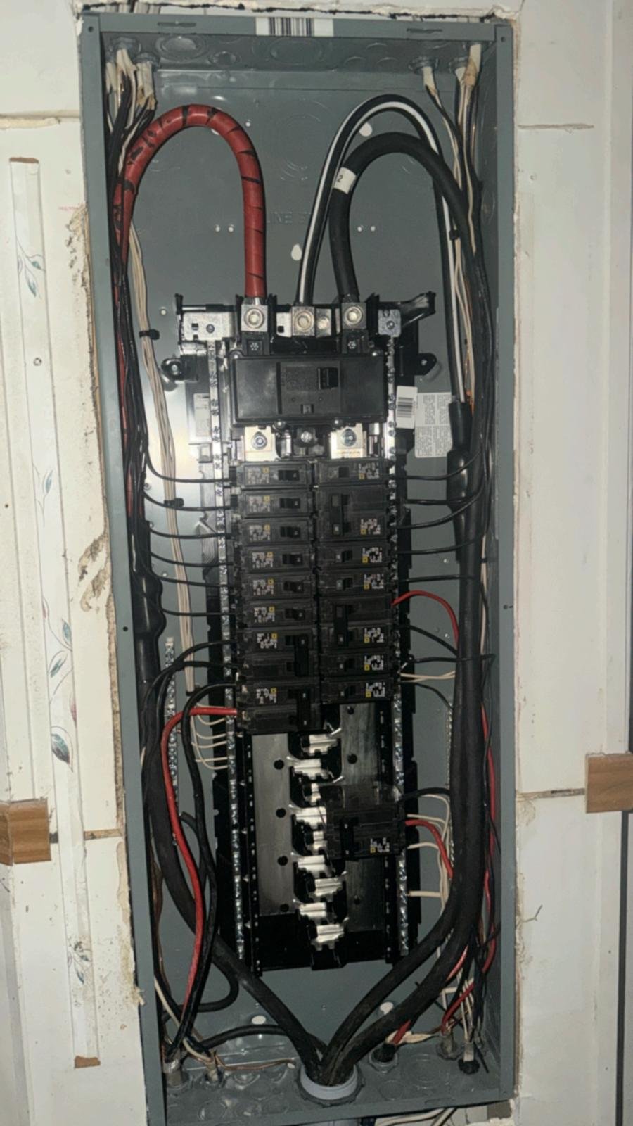 Panel upgrade work